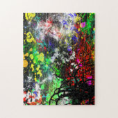 Graffiti Brick Wall Puzzle (Vertikal)