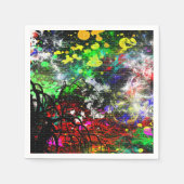 Graffiti Brick Wall Serviette (Vorderseite)