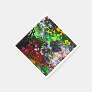 Graffiti Brick Wall Serviette