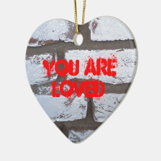 Graffiti Bricks Keramikornament (Links)