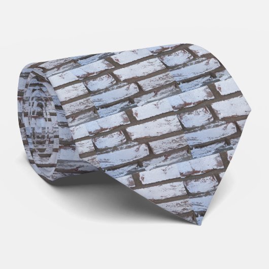 Graffiti Bricks Krawatte (Gerollt)