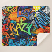 Graffiti Bricks: Urban Abstrakt Sherpadecke (Vorderseite (Horizontal))