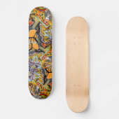 Graffiti Bridge Skateboard (Vorderseite)