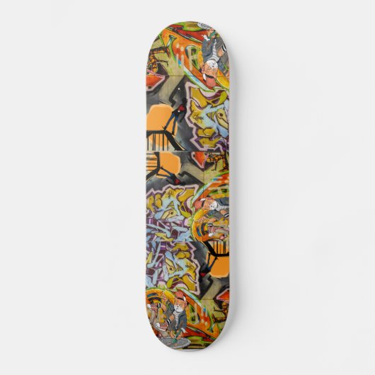 Graffiti Bridge Skateboard (Vorderseite)