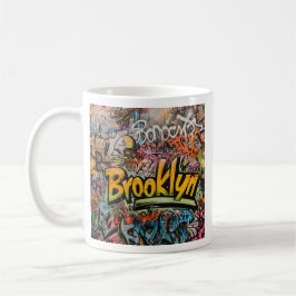 Graffiti Brooklyn Kaffeetasse