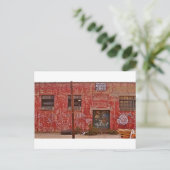 Graffiti-Brooklyn NYC Postkarte (Stehend Vorderseite)