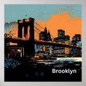 Graffiti Brooklyn Poster (Vorne)