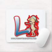 Graffiti-Buchstabe L Mäusematte Mousepad (Mit Mouse)