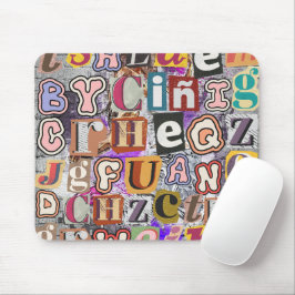 Graffiti Buchstaben Street Stil Künstlerisch Fun D Mousepad