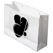 Graffiti-Buchstaben Y Essential Große Geschenktüte (Vorderseite Schrägansicht)