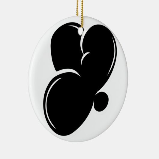 Graffiti-Buchstaben Y Essential Keramik Ornament (Rechts)