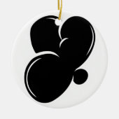 Graffiti-Buchstaben Y Essential Keramik Ornament (Vorne)