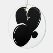 Graffiti-Buchstaben Y Essential Keramik Ornament (Links)