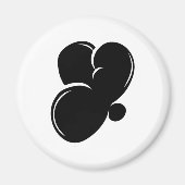 Graffiti-Buchstaben Y Essential Magnet (Vorne)