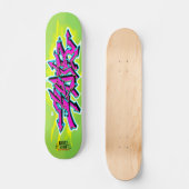 Graffiti-Burner-Skateboard Skateboard (Vorderseite)