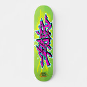 Graffiti-Burner-Skateboard Skateboard (Vorne)