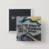 Graffiti Button (Vorne & Hinten)