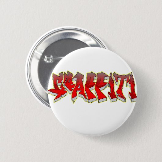 Graffiti Button (Vorne & Hinten)
