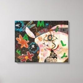 Graffiti Canvas Print Leinwanddruck