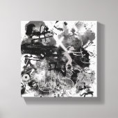 Graffiti Canvas Print Leinwanddruck (Vorderseite)