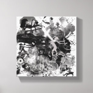 Graffiti Canvas Print Leinwanddruck