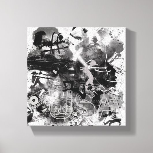 Graffiti Canvas Print Leinwanddruck (Vorderseite)