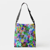 Graffiti Carnival Tragetaschen Mit Langen Trägern (Rückseite)