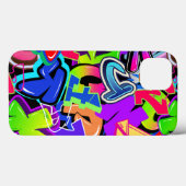 Graffiti Case-Mate iPhone Hülle (Rückseite (Horizontal))