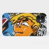 Graffiti Case-Mate iPhone Hülle (Rückseite (Horizontal))