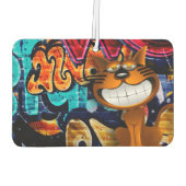 Graffiti Cat Autolufterfrischer (Rückseite)