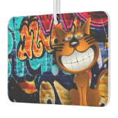 Graffiti Cat Autolufterfrischer (Links)