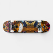 Graffiti Cat Skateboard (Horizontal)