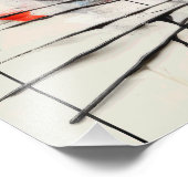 Graffiti Cat Urban Cool Feline Fotodruck (Ecke)