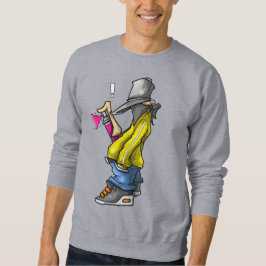 Graffiti Character spray vandal art design Sweatshirt
