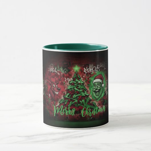 Graffiti Christmas Combo Mug Tasse (Zentrum)