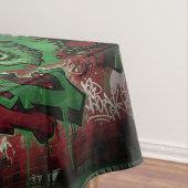 Graffiti Christmas Cotton Tablecloth 52x70 Tischdecke (Beispiel)