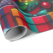 Graffiti Christmas Geschenkpapier (Rolleneckpunkt)