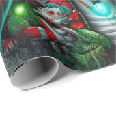 Graffiti Christmas Geschenkpapier (Rolleneckpunkt)