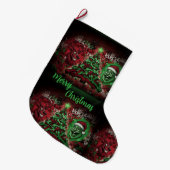 Graffiti Christmas Stocking 12x20 Großer Weihnachtsstrumpf (Vorderansicht (hängend))
