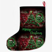 	Graffiti Christmas Stocking 12x20 Großer Weihnachtsstrumpf (Rückseite)