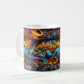 Graffiti Coffee Tasse (Vorderseite Links)