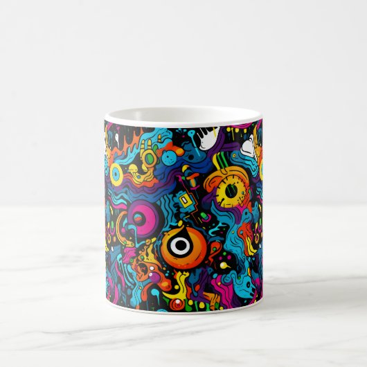 Graffiti Coffee Tasse (Mittel)
