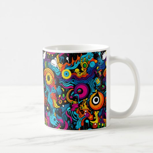 Graffiti Coffee Tasse (Rechts)