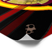 Graffiti, Comic, Superheld Poster (Ecke)