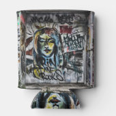 Graffiti Cool Modern Urban Street Art Dosenkühler (Rückseite)