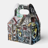 Graffiti Cool Modern Urban Street Art Geschenkschachtel (Rückseite)