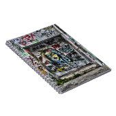 Graffiti Cool Modern Urban Street Art Notizblock (Rechte Seite)
