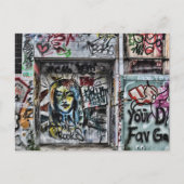 Graffiti Cool Modern Urban Street Art Postkarte (Vorderseite)