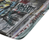 Graffiti Cool Modern Urban Street Art Schneidebrett (Ecke)