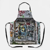 Graffiti Cool Modern Urban Street Art Schürze (Vorderseite)